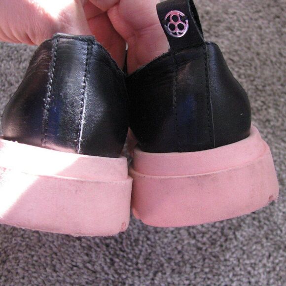 Florens pink and black loafers 28 - Picture 5 of 9
